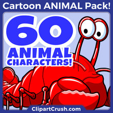 Cute Animal Clipart Transparent Backgrounds - 60 Cartoon Animals To Buy & Purchase