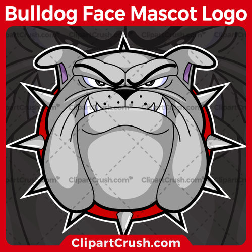 Unique and original SVG PNG Bulldog Faces Mascot Logo clipart for your school or team. Black & white Bulldog Face vector line art included. Great for basketball, soccer, football, lacrosse, baseball, or softball sports teams that are proudly represented by a Bulldog Faces Mascot! Bulldog PRIDE!