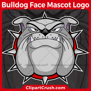 Unique and original SVG PNG Bulldog Faces Mascot Logo clipart for your school or team. Black & white Bulldog Face vector line art included. Great for basketball, soccer, football, lacrosse, baseball, or softball sports teams that are proudly represented by a Bulldog Faces Mascot! Bulldog PRIDE!