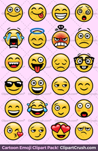 emoji clip art png faces transparent expressions