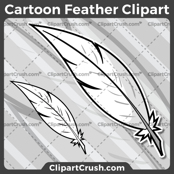 Vector SVG PNG Feather clipart for teachers, school, kids, businesses or anyone that needs a cool Feather for their projects. Black & white Feather vector line art included. Great for logos, icons, curriculum.
